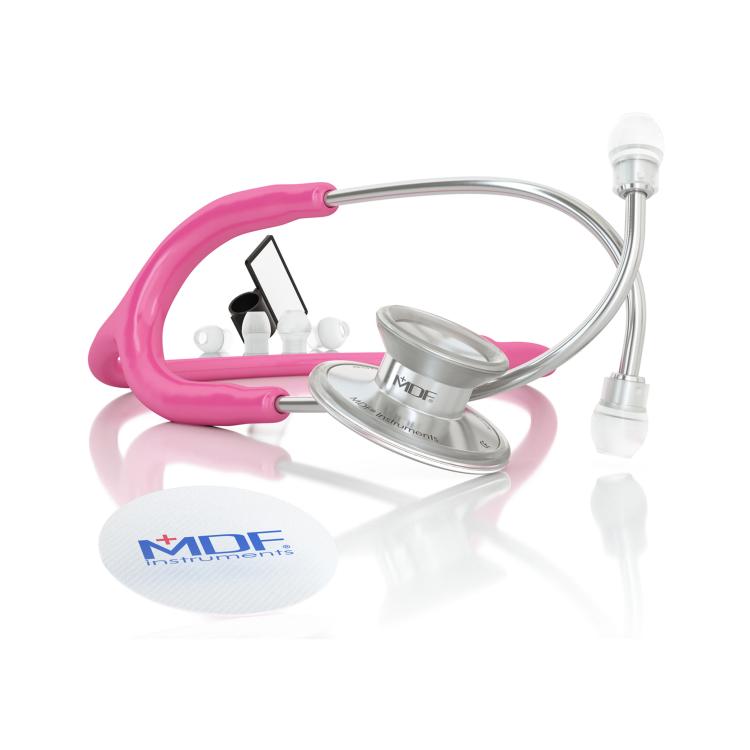 MDF Acoustica Lightweight Stethoscope MDF747XP (Bright Blue) Endure